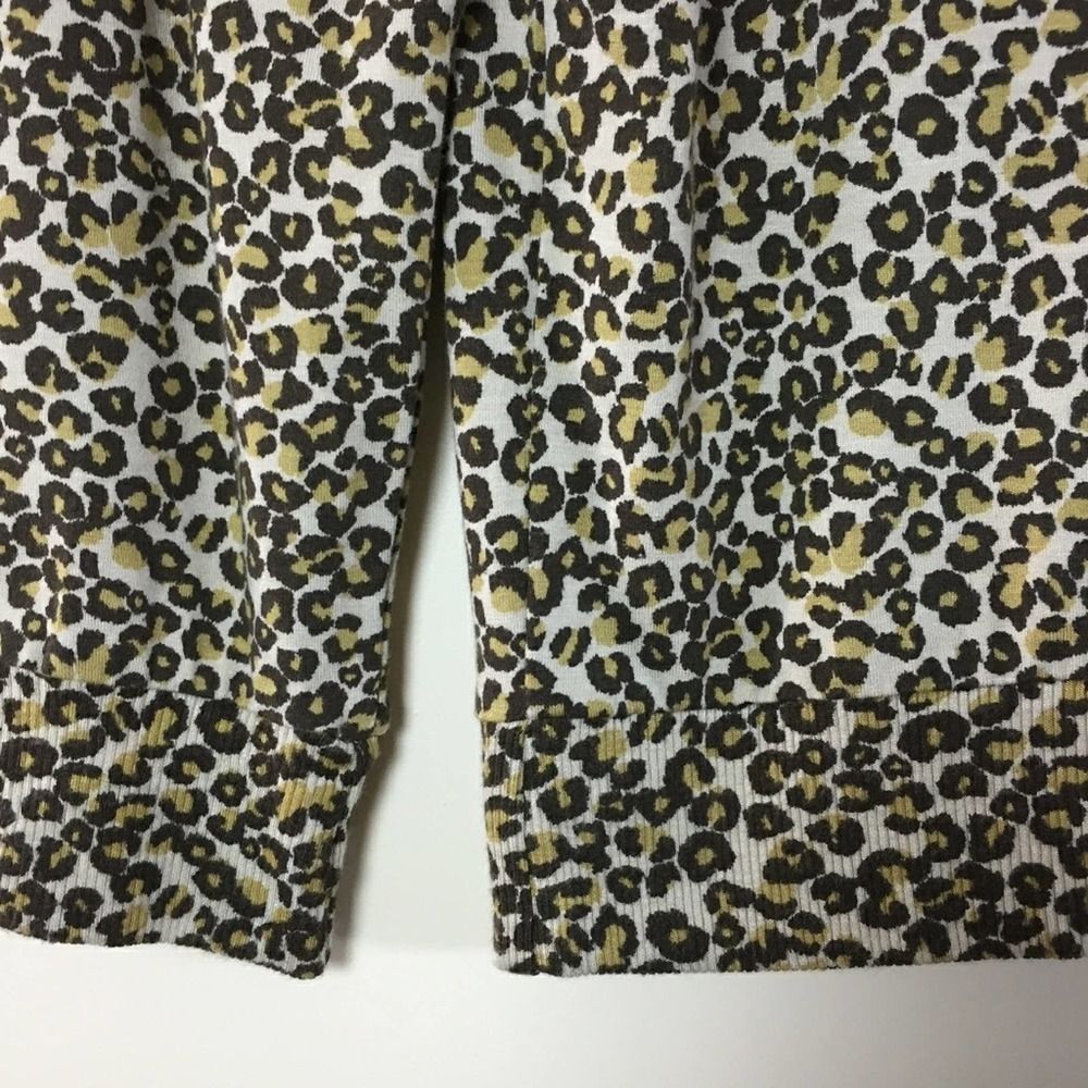 A.P.C. Leopard Print Pullover Crewneck Sweater - image 6